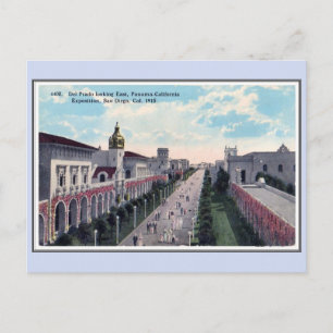Vintage 1915 Panama California Expo San Diego 8 Postcard