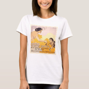 Vintage 1917 Italian Poster T-Shirt