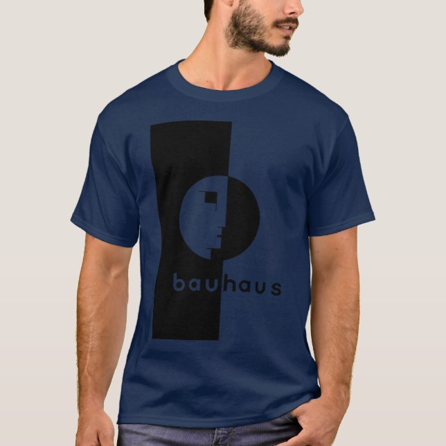 Vintage 1919 Bauhaus Logo T-Shirt (Front)