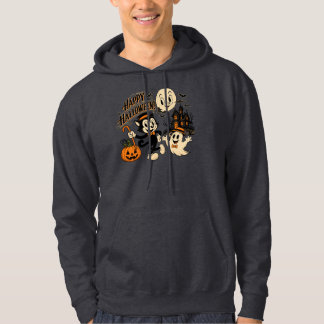 vintage 1920 Halloween cartoons art Hoodie