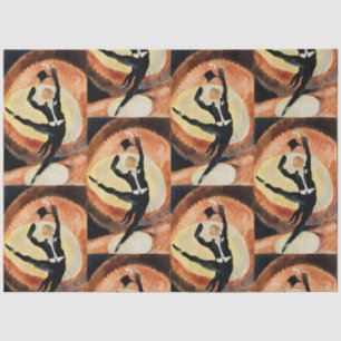 Vintage 1920 In Vaudeville Dancer Charles Demuth Tissue Paper