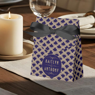 Vintage 1920's Art Deco Gatsby Wedding Collection Favour Box