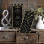 Vintage 1920's Art Deco Gatsby Wedding Collection Program<br><div class="desc">Celebrate in style with these vintage style wedding programs. This design is easy to personalise with your special event wording and your guests will be thrilled when they see these fabulous programs.</div>