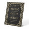 Vintage 1920's Art Deco Gatsby Wedding Welcome