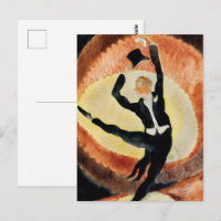 Vintage 1920s Art Deco Male Dancer Top Hat