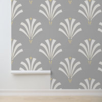 Vintage 1920s Art Deco Palmetto Leaves