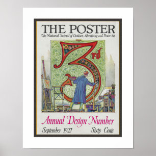 VINTAGE 1920s MOVIE MAGAZINE COVER Poster