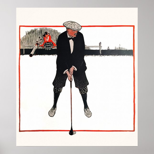 Vintage 1921 Golf Print (Front)