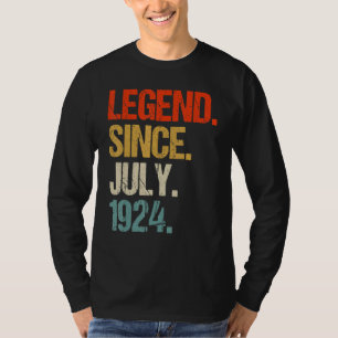 vintage 1924 99th birthday retro 99 years old T-Shirt