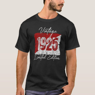 Vintage 1925 98 year old 98th Birthday Mens 1 T-Shirt