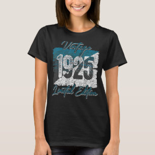 Vintage 1925 98 year old 98th Birthday Mens T-Shirt