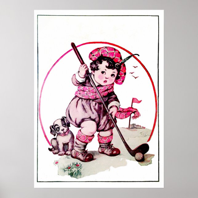 Vintage 1925 Golf Print (Front)