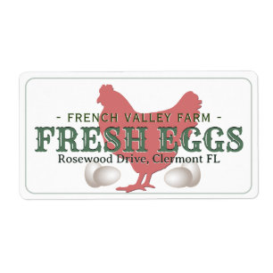 Vintage 1930s Botanical Farm Design Hen Egg Carton