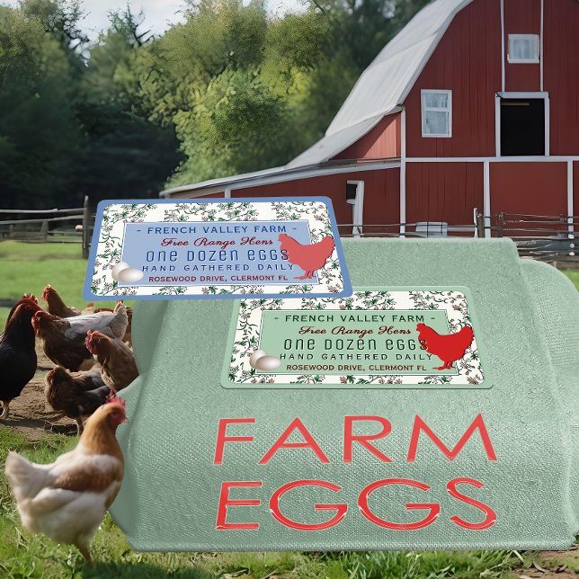 Vintage 1930s Botanical Farm Design Hen Egg Carton (Creator Uploaded)