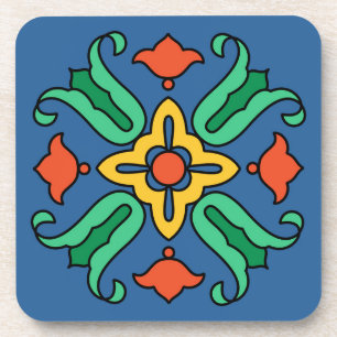 Vintage 1930s Catalina Island Tile Set Coaster