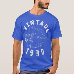 Vintage 1931 Birthday Limited Edition Guitar Music T-Shirt