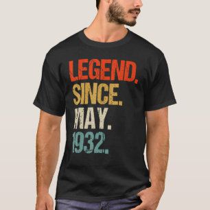 vintage 1932 91st birthday retro 91 years old T-Shirt
