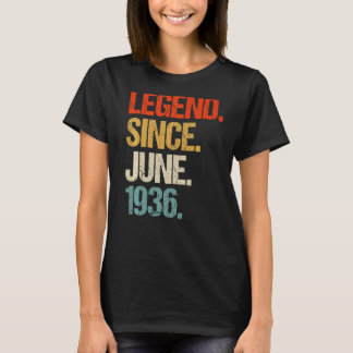 vintage 1936 87th birthday retro 87 years old 1 T-Shirt