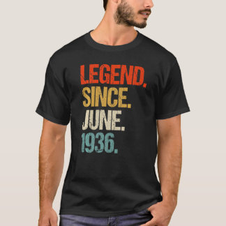 vintage 1936 87th birthday retro 87 years old  1 T-Shirt