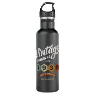 Vintage 1936 Bday Aged To Perfection 85th Birthday 710 Ml Water Bottle