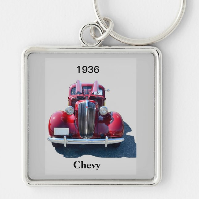 Vintage 1936 Chevrolet Key Ring (Front)