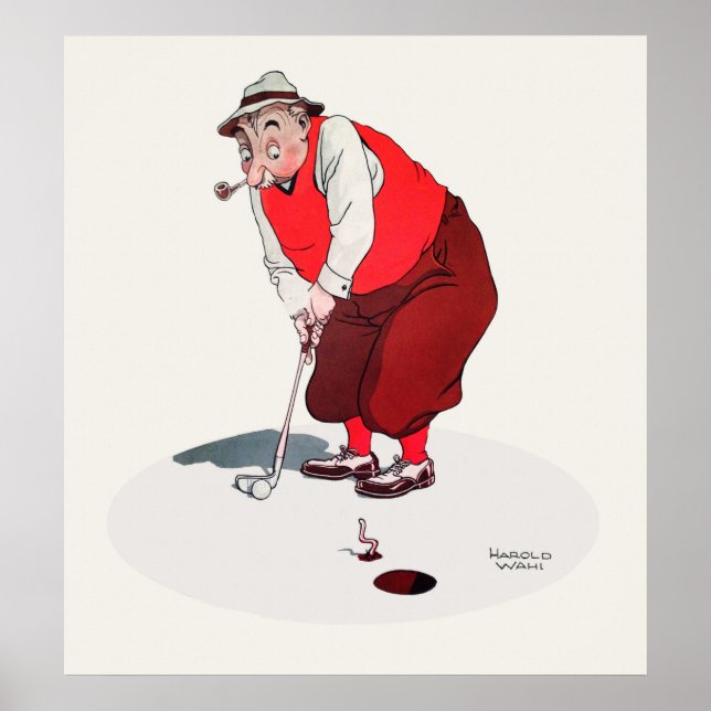 Vintage 1936 Golf Print (Front)