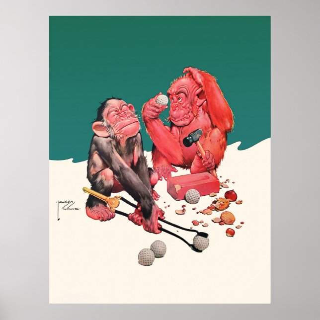 Vintage 1939 Golf Print (Front)