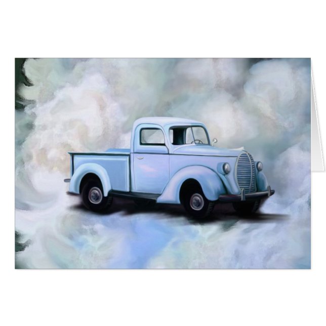 Vintage 1939 Pickup Truck Card (Front Horizontal)