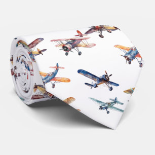 Vintage 1940s Aeroplanes Tie