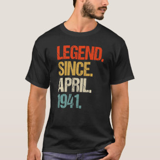 vintage 1941 82nd birthday retro 82 years old T-Shirt