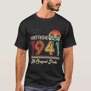 Vintage 1941 All Original Parts 82nd Birthday T-Shirt