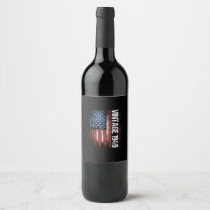 Vintage 1946 80th Birthday Gifts 80 Years Old Amer Wine Label