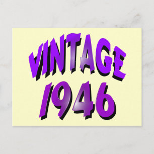 Vintage 1946 postcard