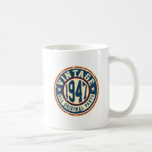 Vintage 1947 All Original Parts Coffee Mug