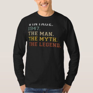 Vintage 1947: Legendary Style with Classic Tee Cha