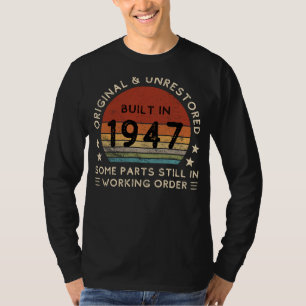 Vintage 1947 Original Funny Tee - Timeless Humour!