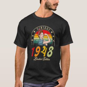Vintage 1948  1948 74th B Day 74 Years Old T-Shirt