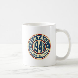 Vintage 1948 All Original Parts Coffee Mug