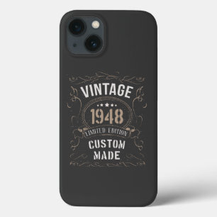 Vintage 1948 Limited Edition Custom made iPhone 13 Case