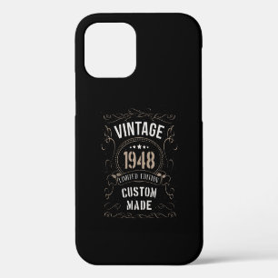 Vintage 1948 Limited Edition Custom made iPhone 12 Case