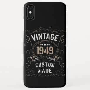 Vintage 1949 Limited Edition Custom made iPhone XS Max Case