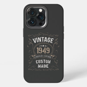 Vintage 1949 Limited Edition Custom made iPhone 13 Pro Case