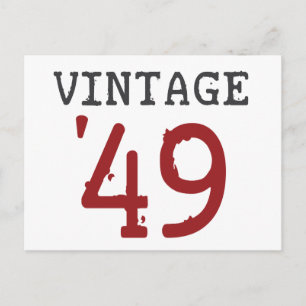 Vintage 1949 postcard