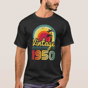 Vintage 1950 73 Years Old Men and Women 73rd Birth T-Shirt