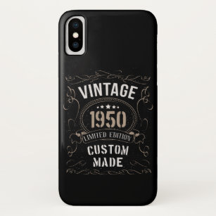 Vintage 1950 Limited Edition Custom made Case-Mate iPhone Case