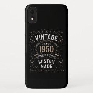 Vintage 1950 Limited Edition Custom made iPhone XR Case