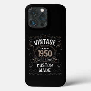Vintage 1950 Limited Edition Custom made iPhone 13 Pro Case