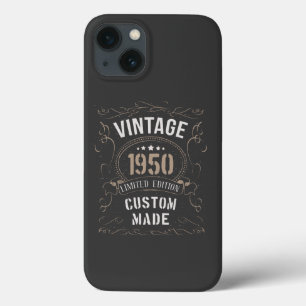 Vintage 1950 Limited Edition Custom made iPhone 13 Case