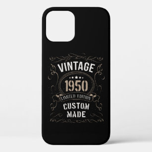 Vintage 1950 Limited Edition Custom made iPhone 12 Case
