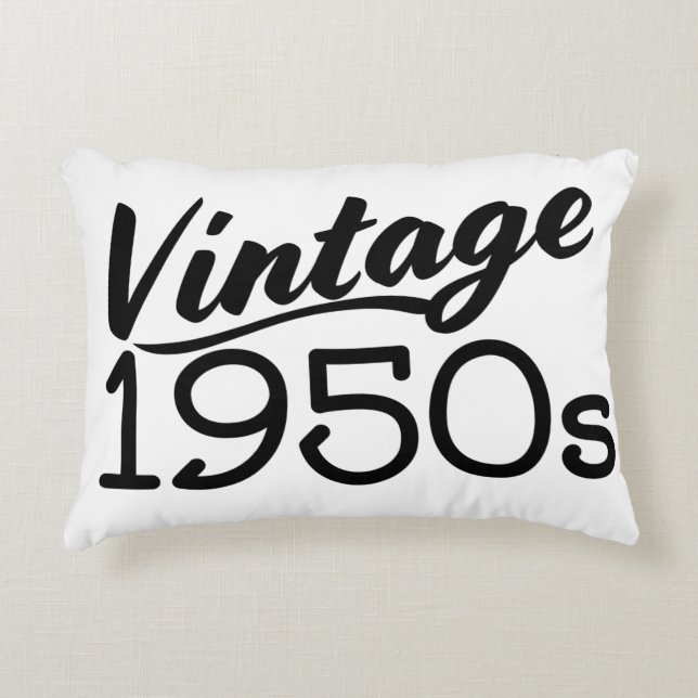 Vintage 1950s decorative cushion (Front)